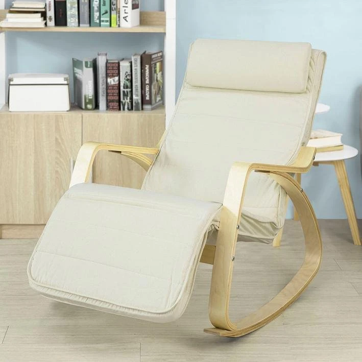 Silla De Relax, Mecedora (reposapiernas Ajustable), Sillón De Relax FST16-WSoBuy ES 5 Silla De Relax, Mecedora (reposapiernas Ajustable), Sillón De Relax FST16-WSoBuy ES - Imagen 3
