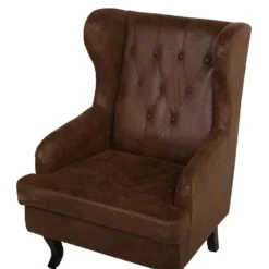 Sillón De Piel Sintética Marrón/madera Oscura ALTA 19 Sillón De Piel Sintética Marrón/madera Oscura ALTA -Mimoso Sofa Ventas 030d06b5656c8005b13d97da37ab784b7fd1781f 713ae40a1e454ead93316be5c1b868aa