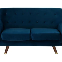 Conjunto De Sala De Estar 6 Plazas De Terciopelo Azul BODO -Mimoso Sofa Ventas 04706661b139bfe3d1888b36008d4441ec69754a 5c5dfd469c1842b2990cca097918158d