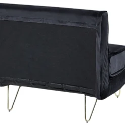 Sofá Cama De Terciopelo Negro/dorado VESTFOLD -Mimoso Sofa Ventas 0529799c3f3a0d8bcc358f28cd0ba948cf04e324 52b69719dd864608868cf68cd988cbfb