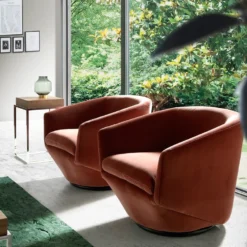 ANGEL CERDA Sillón Giratorio Tapizado Terciopelo Melocotón -Mimoso Sofa Ventas 0631301780365e0fa475e97ae64f72cadf7cfc66 2a89259d374444eaa1499359609718a4