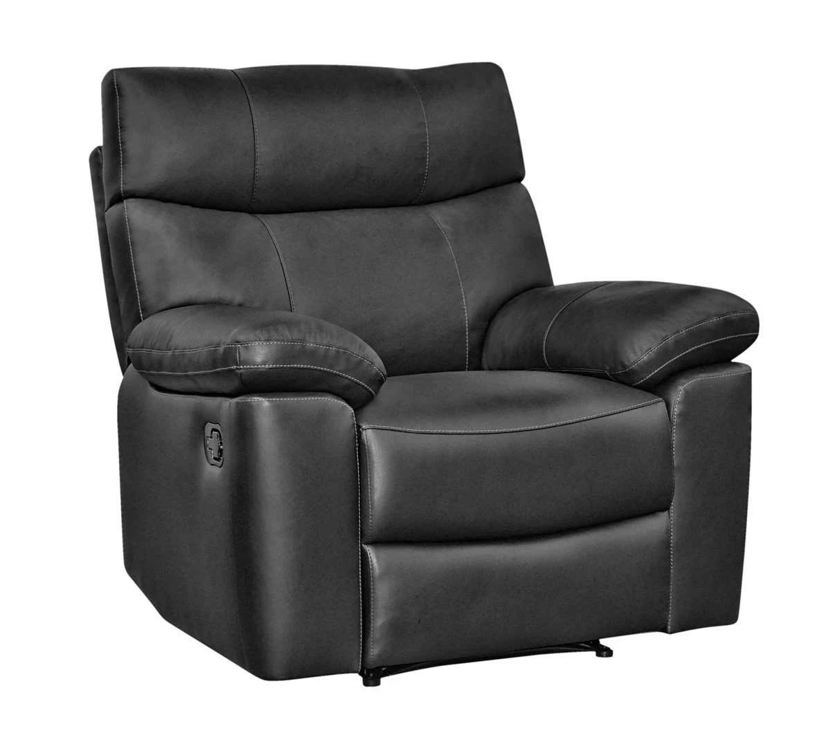 Sillón Piel Relax SHARONA Color Negro 5 Sillón Piel Relax SHARONA Color Negro - Imagen 3