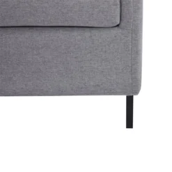 HOMCOM Sofá De 2 Plazas Tapizado En Lino Sintético Sillón Biplaza De Salón Con Cojines Acolchados Desenfundables Reposabrazos Y Patas De Acero 130x67x76,5 Cm Gris -Mimoso Sofa Ventas 09ee10f95f9f9cff1b46bcf61433c6af9910bb6c 5b02e9a22e6b4fef9d6aaf70442f352a