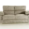 Sofa De3 Plazas Beige DANIELA 2