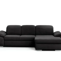 Chaise Longue Con Cama MORIS Derecha Color Antracita