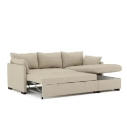 BUDWING Orlando - Sofá Rinconera Reversible - Convertible Con Cajonera - Beige - 3 Plazas - Estilo Contemporáneo -Mimoso Sofa Ventas 0cde1b2f615b10bd186e9c11778e2b3ee8ae565e 5fe21bc78e7f43db85d7cf37b905a71e