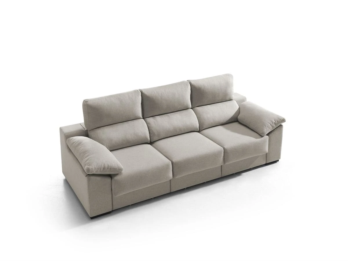 Sofá 3 Plazas XL KLEE Color Beige 4 Sofá 3 Plazas XL KLEE Color Beige - Imagen 2