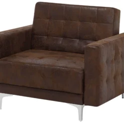 Conjunto De Sala De Estar 5 Plazas De Piel Sintética Marrón ABERDEEN -Mimoso Sofa Ventas 0fa63e11a2549438a41dfd8663b9ac14d1debd3f 2e3778d682b34dcfb7602a9a64bd3a6e