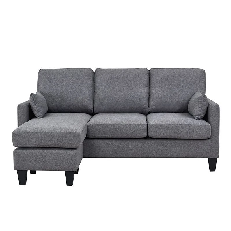Sofá Cama 3 Plazas Con Chaise Longue Gris 3 Sofá Cama 3 Plazas Con Chaise Longue Gris