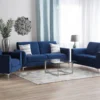 Conjunto De Sala De Estar 5 Plazas De Terciopelo Azul Oscuro FENES -Mimoso Sofa Ventas 111cd324f6d339feb11b194dbdd6aa31706085e2 19bcb471deb6413084a35473926043d2