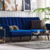 Sofá Cama 3 Plazas De Terciopelo Azul Marino VIMMERBY -Mimoso Sofa Ventas 11a31760480e93551a016f654f73414636ba162f 12796898c9144db2aedd862763266f86