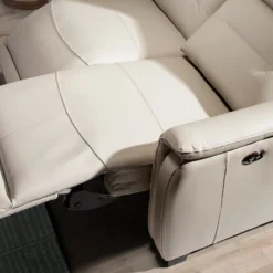 Sofá 3 Plazas Tapizado En Piel De Origen Vacuno Color Gris Taupe Con Mecanismos Eléctricos De Relax. Patas De PVC Efecto Wengué. -Mimoso Sofa Ventas 123c3e6c198a931b290a5c94ff815c82731740b3 5807a8148d4142159e43e36cdca5ff01