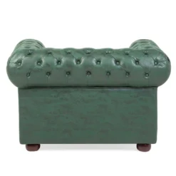 Sillón De Piel Sintética Verde CHESTERFIELD 21 Sillón De Piel Sintética Verde CHESTERFIELD -Mimoso Sofa Ventas 12e6068ba0de15346b58dea0c6b7dccb8d77ff70 d3d11d966fd54149b5d4d20663136f9d