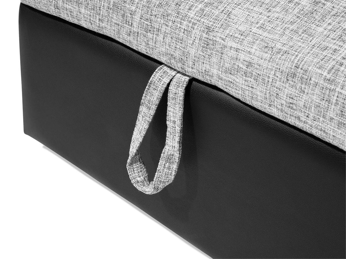 Sofá Cama Esquinero De Poliéster Gris Oscuro/beige Derecho TAMPERE 13 Sofá Cama Esquinero De Poliéster Gris Oscuro/beige Derecho TAMPERE - Imagen 11