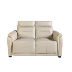 Sofá 2 Plazas Tapizado En Piel De Origen Vacuno Color Gris Taupe Con Mecanismos Eléctricos De Relax. Patas De PVC Efecto Wengué. -Mimoso Sofa Ventas 140fc0cdeb49dee2dd1b2cd478e6a32264c5a166 9444e951b33b46978e1d390dd6e5aa1c