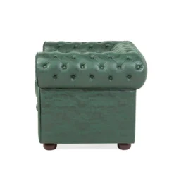 Sillón De Piel Sintética Verde CHESTERFIELD 20 Sillón De Piel Sintética Verde CHESTERFIELD -Mimoso Sofa Ventas 1935edacd246df75d302447e0b0fdedf418d1e58 245c24e7750e4d10a42a5190b528d851