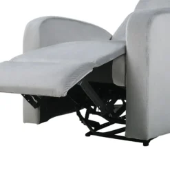 Sillón Reclinable Manual De Terciopelo Gris Claro VERDAL -Mimoso Sofa Ventas 19c5d0c9db6000b0f09109027c16adb68ae8d840 c644edd923b8400e9cf9da4ddf921cd8