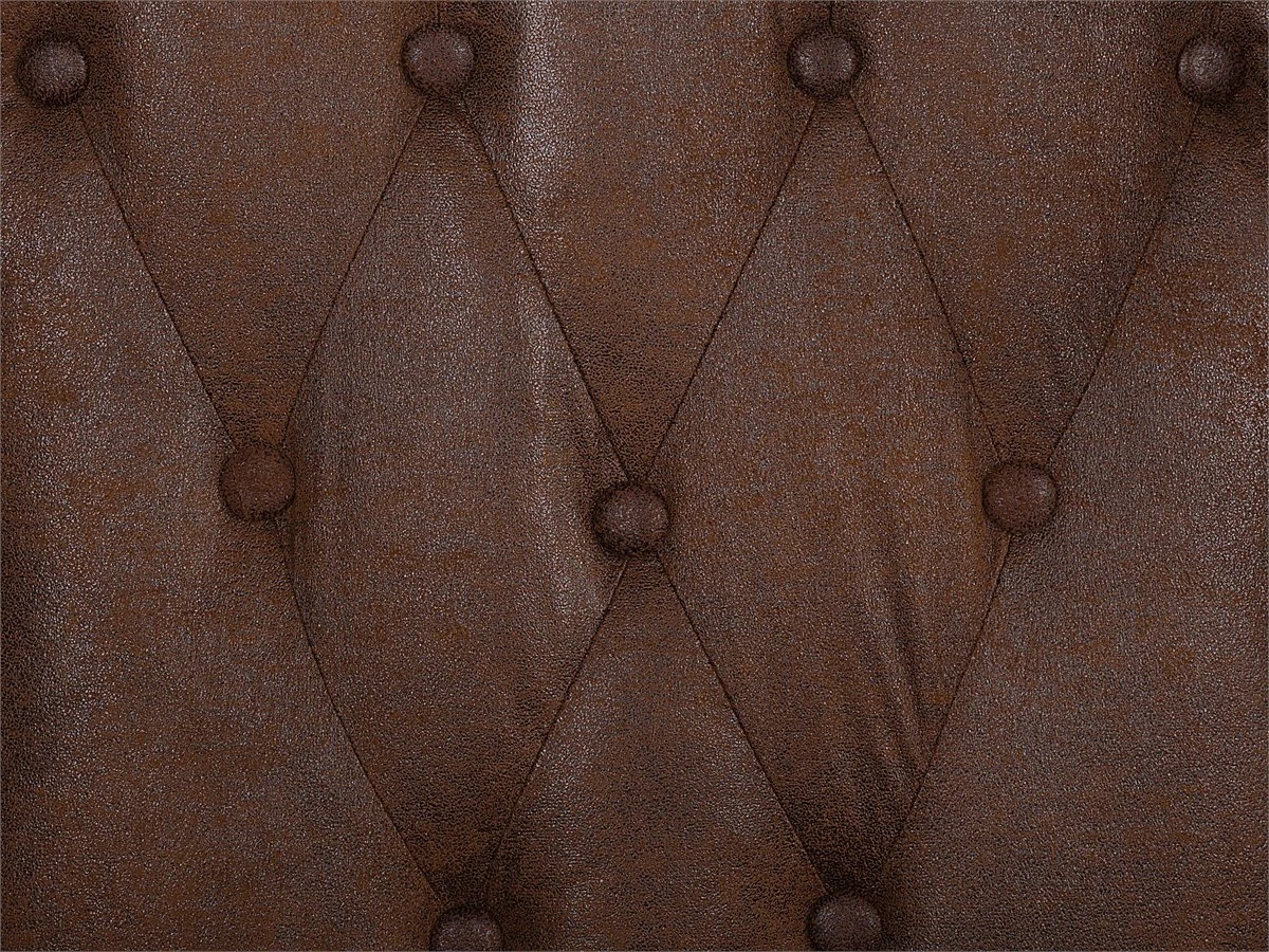 Sillón De Piel Sintética Marrón/madera Oscura ALTA 11 Sillón De Piel Sintética Marrón/madera Oscura ALTA - Imagen 9