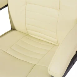 Sillón De Masaje De Piel Sintética Beige Claro/negro/plateado COMFORT II -Mimoso Sofa Ventas 1e1acc2cc0e78f6fa6fb581aded5f992b6833736 8366d61206fe49b2a280c02645625289