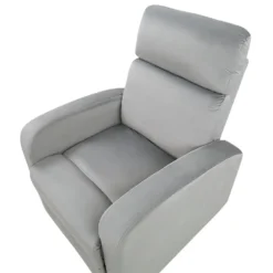 Sillón Reclinable Manual De Terciopelo Gris Claro VERDAL -Mimoso Sofa Ventas 1fe9aa69af4db24394e3877a6729fde63d9bc3eb 235fedf254204a8490d779af0e98449c