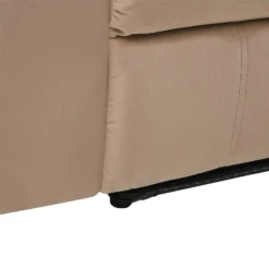 Sofá 2 Plazas LED Reclinable De Terciopelo Beige Arena BERGEN -Mimoso Sofa Ventas 2144862ca0460a7f74c013fa70413422b4f05d48 591ea061e67d49ff97617c021cecafb7