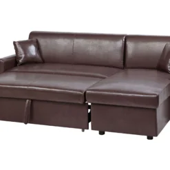 Sofá Esquinero 3 Plazas De Poliéster Marrón Oscuro Izquierdo OGNA -Mimoso Sofa Ventas 252c0a175d27590468b4c9b2d6c50c0148b11ac3 7ebe07c6d4624c72a1e7c175842a7ead