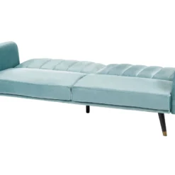Sofá Cama 3 Plazas De Terciopelo Azul Claro/negro VIMMERBY -Mimoso Sofa Ventas 25519f4124a78864bd7f1a6a60b5f992684d59d3 20f1c279cf8b4e78bc8a9a61416da2d5
