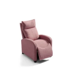 Sillón Relax MILU Manual, Color Rosa -Mimoso Sofa Ventas 265f9922f646556ad94c6feb7aeacf00cd000bfc MILU 5