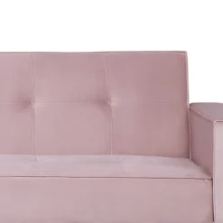 Sofá Cama De Terciopelo Rosa VISNES -Mimoso Sofa Ventas 2989ba649ea8db67f1bcd793bdef1b35148bc5e4 77d59030defd4003a931292588d4a35d
