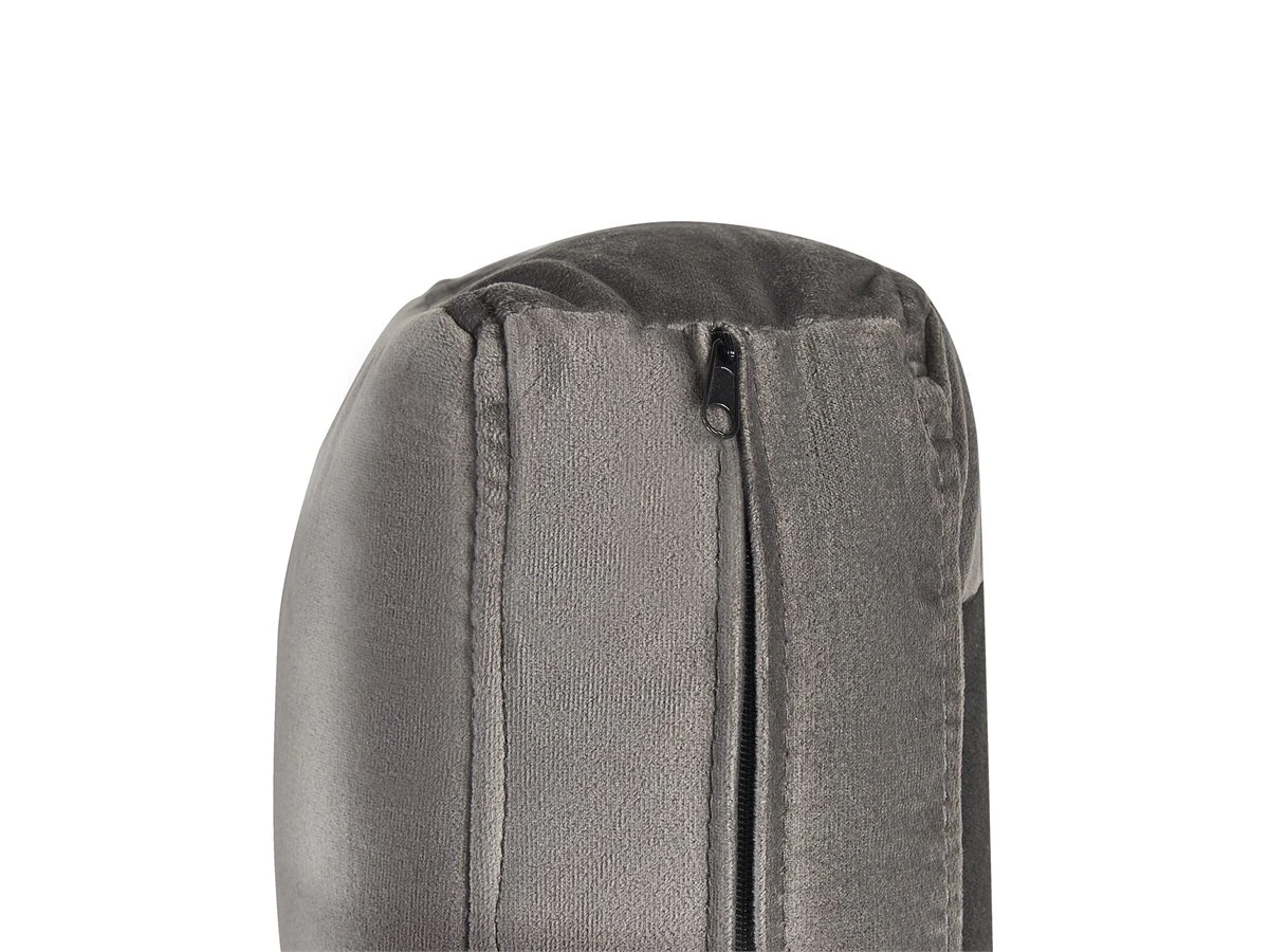 Sofá Cama Esquinero De Terciopelo Gris VARNAMO 12 Sofá Cama Esquinero De Terciopelo Gris VARNAMO - Imagen 10