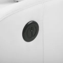 Sillón Reclinable De Piel Sintética Blanco Con LED Y Puerto USB VIRRAT -Mimoso Sofa Ventas 2e26d0e4d1e74822f69335fae223e569a58c3afa 890908e7632d4c98b74eddc027ea5a37