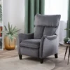 Sillón Reclinable Tapizado En Gris ROYSTON -Mimoso Sofa Ventas 34394512571c3e813f37d2d684d847320177bc90 397bdcb60e9545f5bd84a2a519e1808a