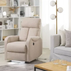 Sillón Reclinable Con LED Y Puerto USB Beige SOMERO 17 Sillón Reclinable Con LED Y Puerto USB Beige SOMERO -Mimoso Sofa Ventas 36761f7cadfd2a7943b1af0ebf61a3e2f60cdb6b ff4d0d1ec77c497aa4dcdc9496159476