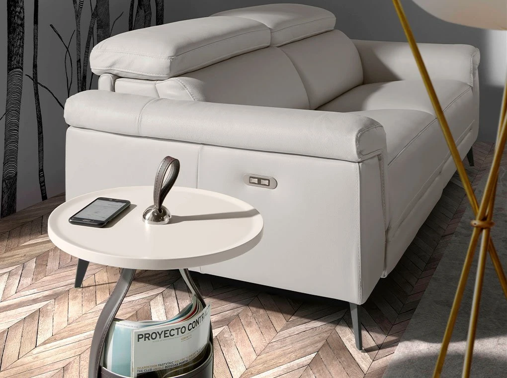 ANGEL CERDA Sofá 3 Plazas En Piel 6 ANGEL CERDA Sofá 3 Plazas En Piel - Imagen 4