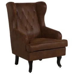 Sillón De Piel Sintética Marrón/madera Oscura ALTA 13 Sillón De Piel Sintética Marrón/madera Oscura ALTA -Mimoso Sofa Ventas 3b4005892161a82bbf40ac18f3a477da0265aef9 703ac713beea4d9fb2498d00fa322bfe