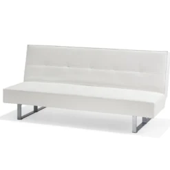 Sofá Cama De Piel Sintética Blanco 189 Cm DERBY 18 Sofá Cama De Piel Sintética Blanco 189 Cm DERBY -Mimoso Sofa Ventas 3c8655127d322187b57e163573b8275545a85dce a131124950c1423f97e04ca3ffc70fd6