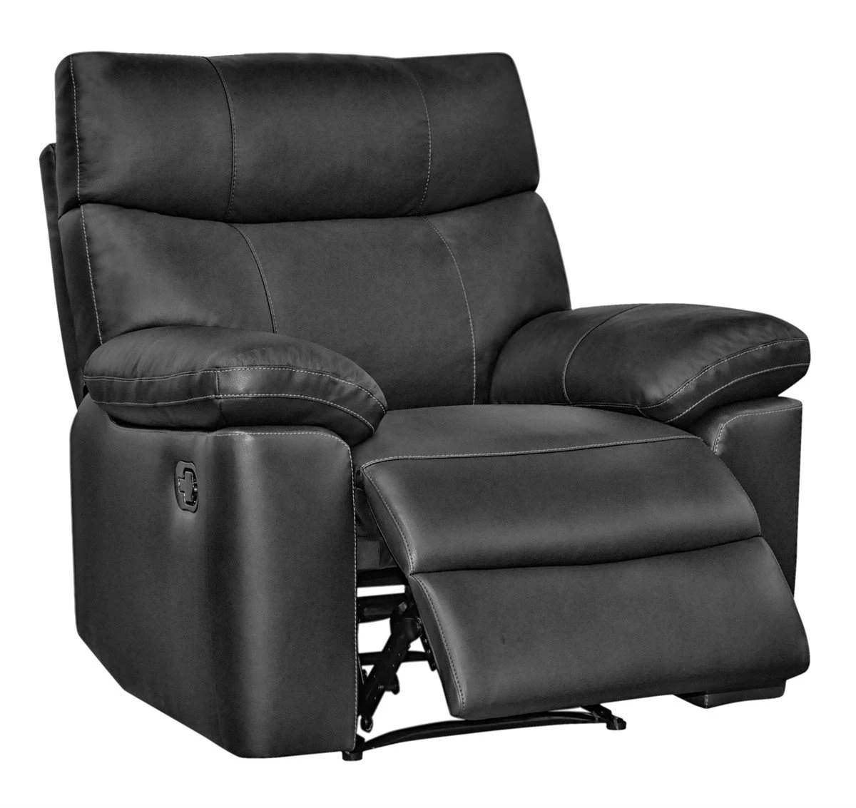 Sillón Piel Relax SHARONA Color Negro 6 Sillón Piel Relax SHARONA Color Negro - Imagen 4