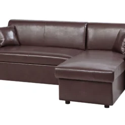 Sofá Esquinero 3 Plazas De Poliéster Marrón Oscuro Izquierdo OGNA -Mimoso Sofa Ventas 40e35ac569ffb57eab73007f5a579ebd51792a52 d5b7cc9dd60343db864c8996d5dadc81