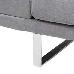 Sofá Cama De Poliéster Gris Claro YORK -Mimoso Sofa Ventas 4288fdb4d62e7bbf740444fa455463b4e2bdcf53 f5c1650ef94741c4a3a364802b56c6b9