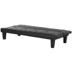 HOMCOM Sofá Cama De 3 Plazas Diseño 2 En 1 Plegable Sin Reposabrazos Estructura Sólida Con Patas Elevadas Asiento Acolchado De Esponja Cómodo Carga 300 Kg 165x75,5x70 Cm Gris -Mimoso Sofa Ventas 492d98896c7c36da62e9d8a348b462838d473097 73c855fd4c004323919dc5427b50f93a