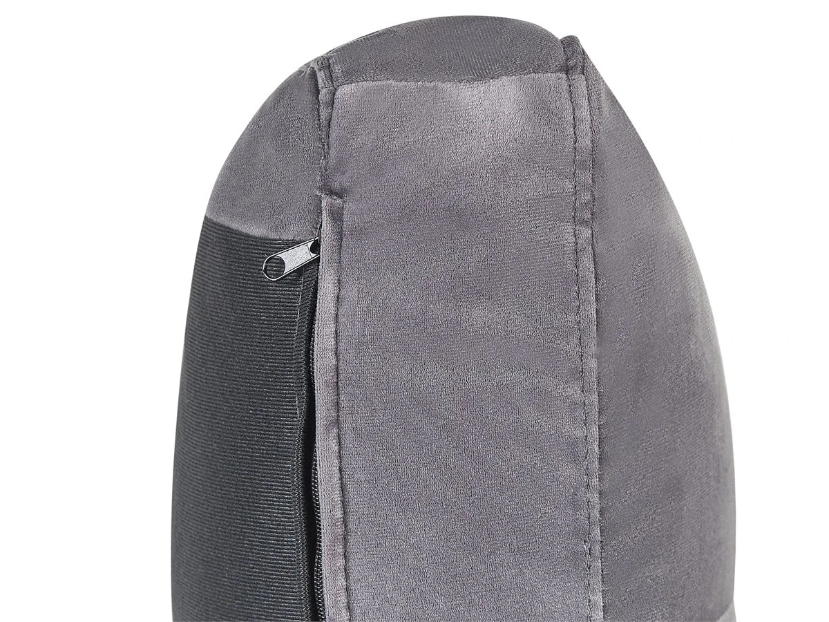 Sofá Cama 4 Plazas De Terciopelo Gris LERUM 13 Sofá Cama 4 Plazas De Terciopelo Gris LERUM - Imagen 11