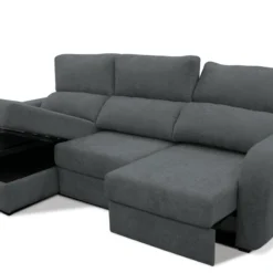 Chaise Longue Convertible En Cama Izquierda Tela APRIL - GRIS -Mimoso Sofa Ventas 4a1f21c11f348c601f768d8c50794e7c5ec85d1d 390975 03