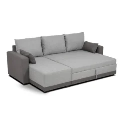 BUDWING Leah - Sofá Rinconera Reversible - Convertible - 3 Plazas - Gris -Mimoso Sofa Ventas 4ad940c7427257045ce82ec50b4a6325ec2c0ef0 d9d14b02e12342ee981f8619c0240d32