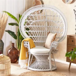 Silla Pavo Real De Ratán Blanco EMMANUELLE 16 Silla Pavo Real De Ratán Blanco EMMANUELLE -Mimoso Sofa Ventas 4ba01a4a3adb75d8daff2294a8e7cb74ae614be7 bf14ecbd122e40579d9c2b51d25a5152