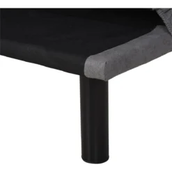 HOMCOM Sofá Cama De 3 Plazas Diseño 2 En 1 Plegable Sin Reposabrazos Tapicería En Tela Con Toque Aterciopelado Patas Elevadas Acolchado Cómodo 170x76x72,5 Cm Gris -Mimoso Sofa Ventas 4f49c5652c426a2b9306b1a4cf67d66a3172209c d03d6c7ce76149848939225d07217391