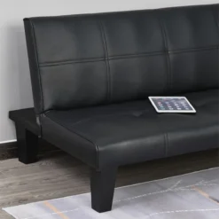 HOMCOM Sofá Cama De 3 Plazas Diseño 2 En 1 Plegable Sin Reposabrazos Estructura Sólida Con Patas Elevadas Asiento Acolchado De Esponja Cómodo Carga 300 Kg 165x75,5x70 Cm Gris -Mimoso Sofa Ventas 50a120f7fdd5bee6a3fce59745cf08fe79664f5e f13341f1c1d948ecb47cc888f55860f3