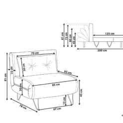 Sofá Cama De Terciopelo Negro/dorado VESTFOLD -Mimoso Sofa Ventas 5103d99a094c8f1a8ee7e40cf2116ee7a1416048 8f1c851affc64f95bcbc6e48d7becc42
