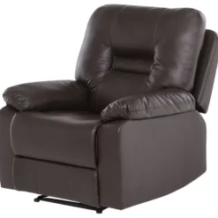 Sillón Reclinable De Piel Sintética Marrón Oscuro BERGEN -Mimoso Sofa Ventas 5164583399c6d890c95b813f2d2d86250ca4c3f6 09a17bf7376745dfaf09f0a3cc658627