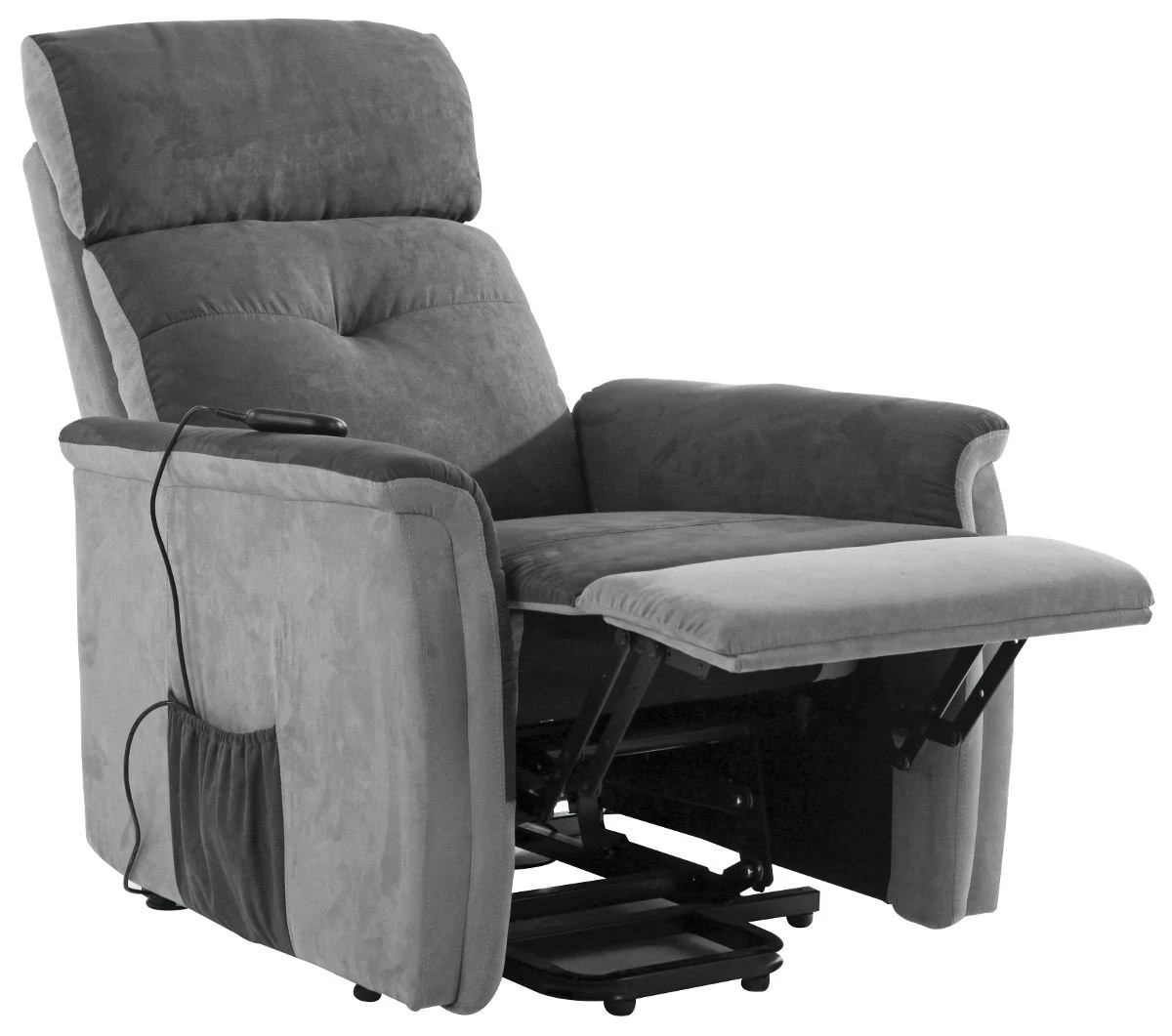 Sillón Relax Eléctrico De Microfibra LIAM 3 Sillón Relax Eléctrico De Microfibra LIAM