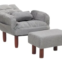 Sillón Reclinable Gris Con Reposapiés OLAND 21 Sillón Reclinable Gris Con Reposapiés OLAND -Mimoso Sofa Ventas 53e35536d9e47eef9bbf31250d4c10d4f566dfd4 93393425686d4bffb834268d7bf34e95